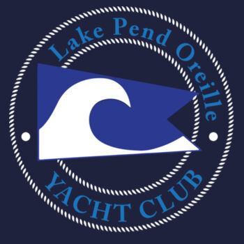 Yacht Club Logo Youth Tech Hoodie Design
