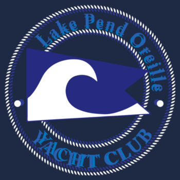 Yacht Club Logo Youth Crewneck Sweatshirt Design
