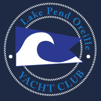Yacht Club Logo Youth Short Sleeve Tech Tee Design